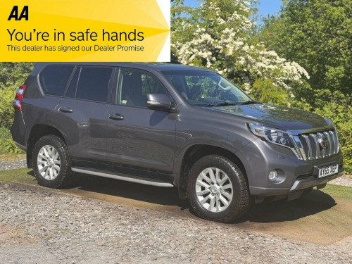 Toyota Land Cruiser  2.8D Invincible SUV 5dr Diesel Auto 4WD Euro 6 (7 