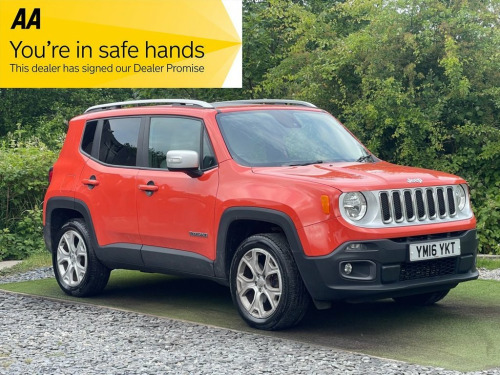 Jeep Renegade  2.0 MultiJetII Limited SUV 5dr Diesel Manual 4WD E