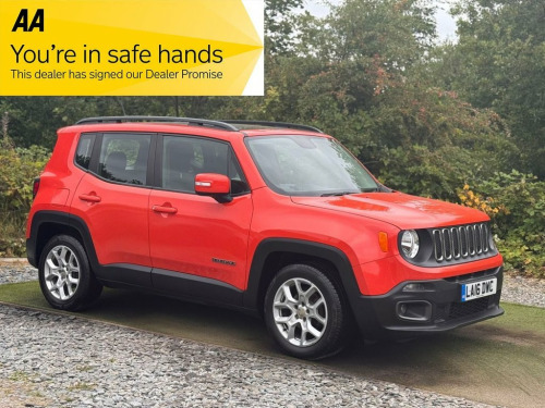 Jeep Renegade  1.6 MultiJetII Longitude SUV 5dr Diesel Manual Eur