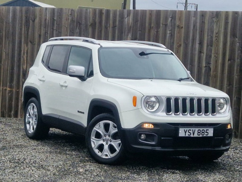 Jeep Renegade  1.6 M-JET LIMITED 5d 118 BHP - FREE DELIVERY*