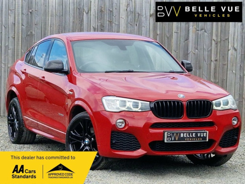 BMW X4  2.0 XDRIVE20D M SPORT 4d AUTOMATIC 188 BHP - FREE 