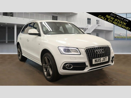 Audi Q5  2.0 TDI QUATTRO S LINE PLUS S/S 5d 175 BHP - FREE 