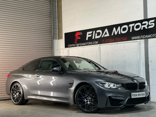 BMW M4  3.0 M4 COMPETITION 2d 444 BHP HIGH SPEC + IMMACULA