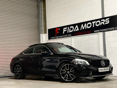 Mercedes-Benz C-Class C300 2.0 C300 AMG Line (Premium Plus) Coupe 2dr Petrol 