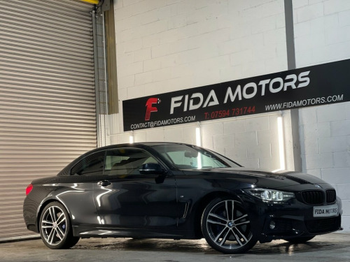 BMW 4 Series  2.0 420d M Sport Convertible 2dr Diesel Auto Euro  