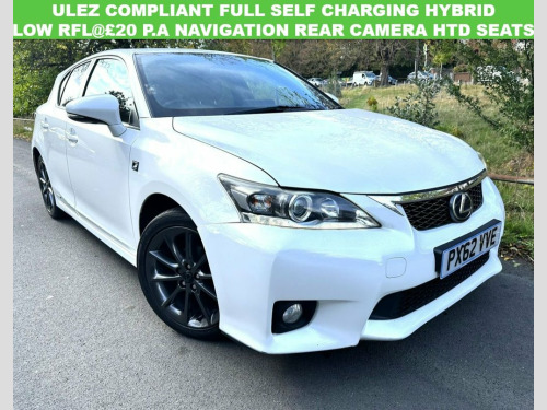 Lexus CT 200h  1.8 200h F Sport Hatchback 5dr Petrol Hybrid CVT E
