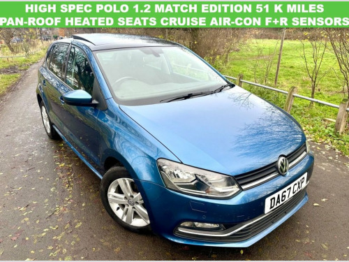 Volkswagen Polo  1.2 TSI Match Edition Hatchback 5dr Petrol Manual  