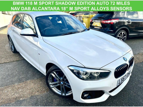 BMW 1 Series  1.5 118i M Sport Shadow Edition Hatchback 5dr Petr