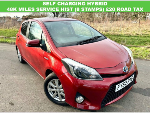 Toyota Yaris  1.5 VVT-h T4 Hatchback 5dr Petrol Hybrid CVT Euro  