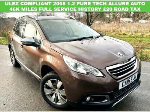 Peugeot 2008 Crossover  1.2 e-VTi PureTech Allure SUV 5dr Petrol EGC Euro  