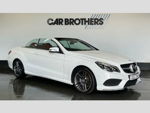 Mercedes-Benz E-Class E200 2.0 E200 AMG Line Cabriolet 2dr Petrol G-Tronic+ E