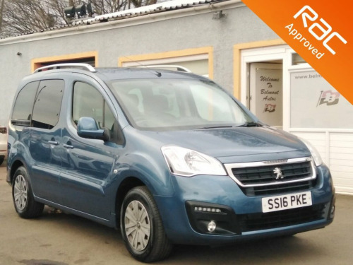 Peugeot Partner  1.6 Wheelchair Adapted Vehicle1l 5d AUTO 100 BHP