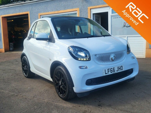 Smart fortwo  0.9T Edition White Coupe 2dr Petrol Twinamic Euro 