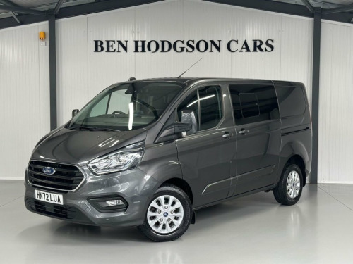 Ford Transit Custom  2.0 320 EcoBlue Limited Crew Van Double Cab 5dr Di