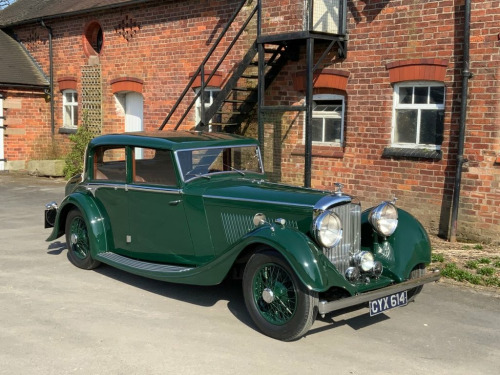 Bentley Continental  1936 BENTLEY DERBY4?-LITRE SPORTS SALOON BY FREEST