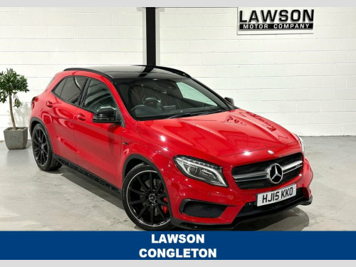 Mercedes-Benz GLA-Class GLA45 2.0 GLA45 AMG SUV 5dr Petrol SpdS DCT 4MATIC Euro 