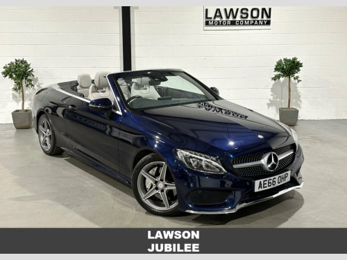 Mercedes-Benz C-Class C300 2.0 C300 AMG Line Cabriolet 2dr Petrol G-Tronic+ E