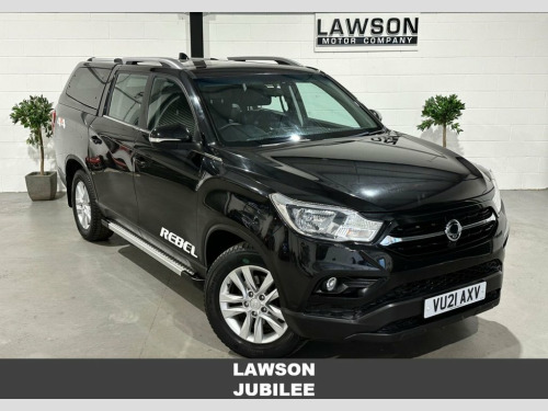 Ssangyong Musso  2.2D Rebel Pickup Double Cab 4dr Diesel Manual 4WD