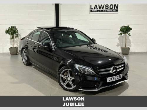 Mercedes-Benz C-Class  2.1 C300dh AMG Line (Premium) Saloon 4dr Diesel Hy