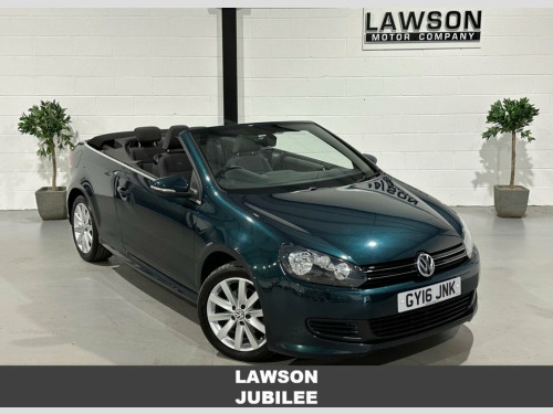 Volkswagen Golf  1.6 TDI BlueMotion Tech SE Cabriolet 2dr Diesel Ma
