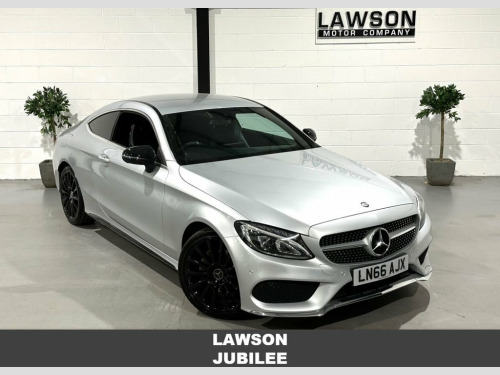 Mercedes-Benz C-Class C200 2.0 C200 AMG Line Coupe 2dr Petrol 7G-Tronic+ Euro