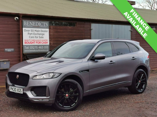 Jaguar F-PACE  2.0 CHEQUERED FLAG AWD 5d 178 BHP LOW MILES & 