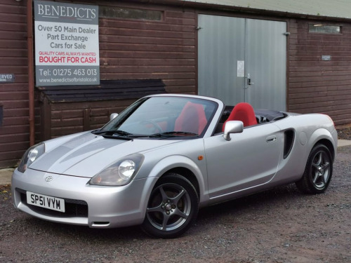 Toyota MR2  1.8 VVT-i Roadster Convertible 2dr Petrol Manual (