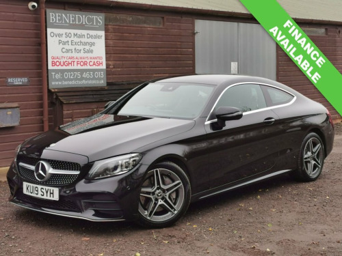 Mercedes-Benz C-Class C300 2.0 C300 AMG Line (Premium) Coupe 2dr Petrol G-Tro