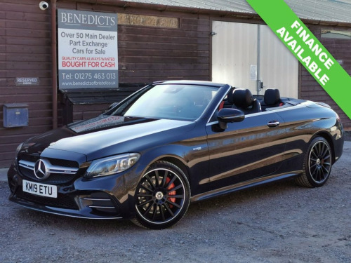 Mercedes-Benz C-Class  3.0 C43 V6 AMG (Premium Plus) Cabriolet 2dr Petrol