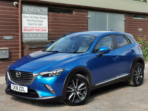 Mazda CX-3  2.0 SKYACTIV-G Sport Nav SUV 5dr Petrol Auto Euro 