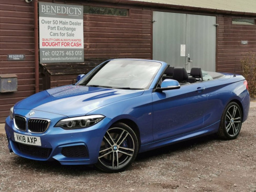BMW 2 Series  1.5 218i M Sport Convertible 2dr Petrol Auto Euro 