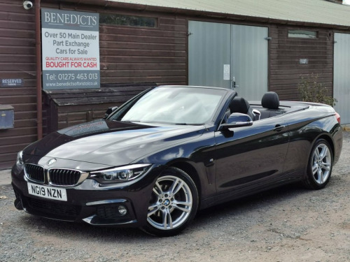 BMW 4 Series  2.0 420d M Sport Convertible 2dr Diesel Auto Euro 