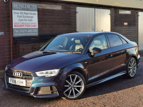 Audi A3  1.5 TFSI CoD Black Edition Saloon 4dr Petrol S Tro 