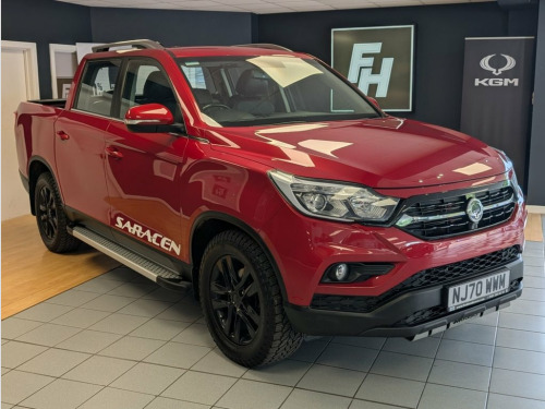 Ssangyong Musso  2.2D Saracen Pickup Double Cab 4dr Diesel Auto 4WD