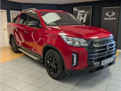 Ssangyong Musso  2.2D Saracen Pickup Double Cab 4dr Diesel Auto 4WD