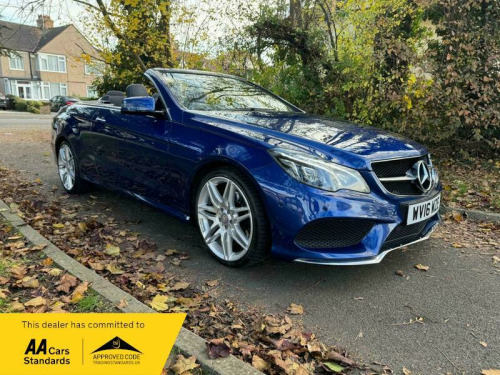 Mercedes-Benz E-Class  2.1 E220d AMG Line Edition (Premium) Cabriolet G-Tronic+ Euro 6 (s/s) 2dr