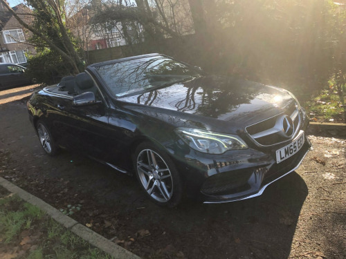Mercedes-Benz E-Class E220 2.1 E220 BlueTEC AMG Line Cabriolet G-Tronic+ Euro 6 (s/s) 2dr 