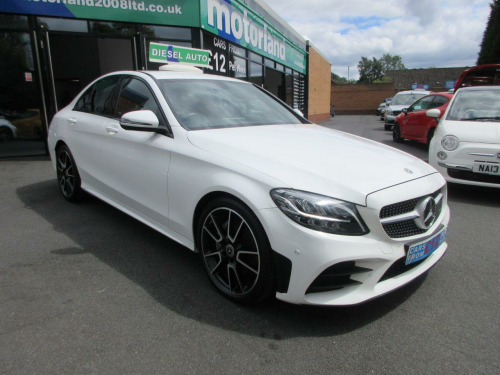 Mercedes-Benz C-Class  2.0 C 220 D AMG LINE 4d 192 BHP ** 1 OWNER FROM BRAND NEW **