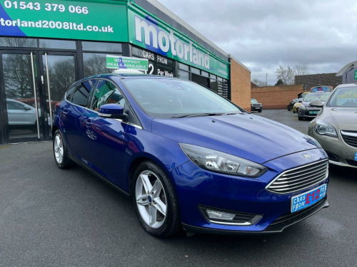 Ford Focus  1.0T EcoBoost Titanium Hatchback 5dr Petrol Manual Euro 6 (s/s) (125 ps) **