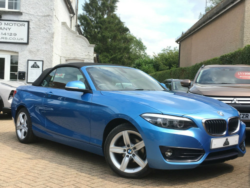 BMW 2 Series  2.0 218d Sport Convertible 2dr Diesel Auto Euro 6 (s/s) (150 ps)