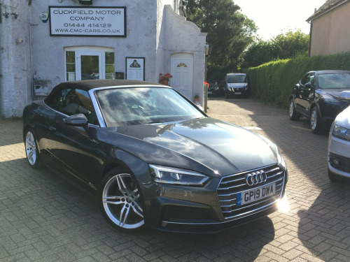 Audi A5  2.0 TFSI 40 S line Convertible 2dr Petrol S Tronic Euro 6 (s/s) (190 ps)