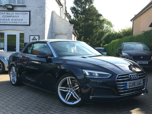 Audi A5  2.0 TFSI S line Convertible 2dr Petrol S Tronic Euro 6 (s/s) (190 ps)