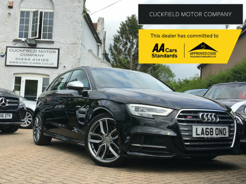 Audi S3  2.0 TFSI Sportback 5dr Petrol S Tronic quattro Euro 6 (s/s) (300 ps)