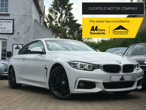 BMW 4 Series  2.0 430i M Sport Coupe 2dr Petrol Auto Euro 6 (s/s) (252 ps)