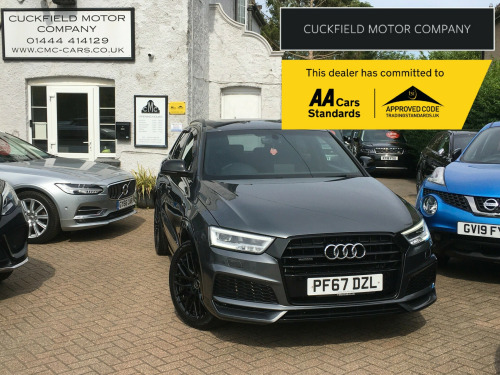 Audi Q3  2.0 TDI Black Edition SUV 5dr Diesel S Tronic quattro Euro 6 (s/s) (184 ps)
