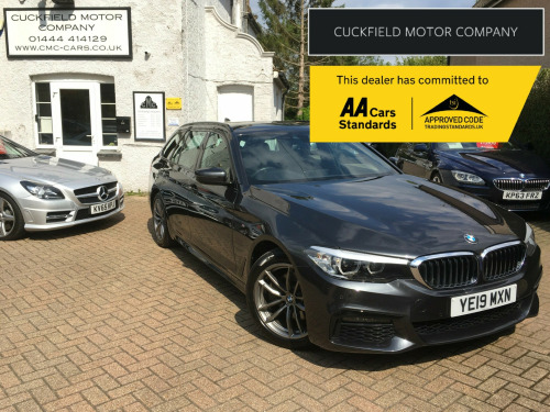 BMW 5 Series  2.0 520i GPF M Sport Touring 5dr Petrol Auto Euro 6 (s/s) (184 ps)