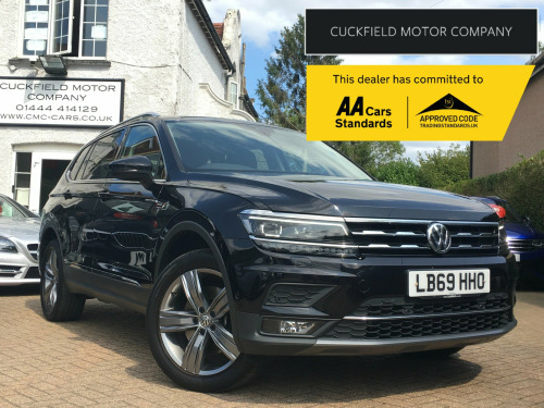 Volkswagen Tiguan  2.0 TSI SEL SUV 5dr Petrol DSG 4Motion Euro 6 (s/s) (190 ps)