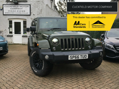 Jeep Wrangler  3.6 V6 75th Anniversary SUV 4dr Petrol Auto 4WD Euro 6 (280 bhp)