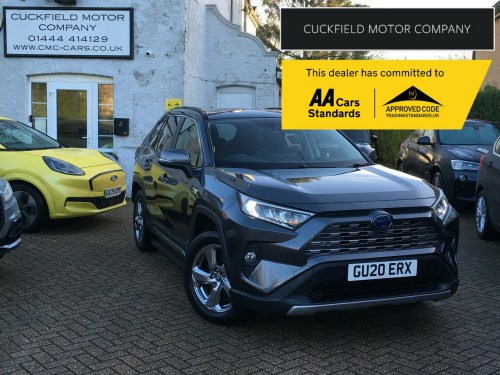 Toyota RAV4  2.5 VVT-h Design SUV 5dr Petrol Hybrid CVT 4WD Euro 6 (s/s) (222 ps)