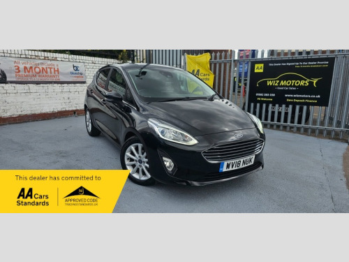 Ford Fiesta  1.0T EcoBoost Titanium Hatchback 5dr Petrol Manual Euro 6 (s/s) (125 ps)